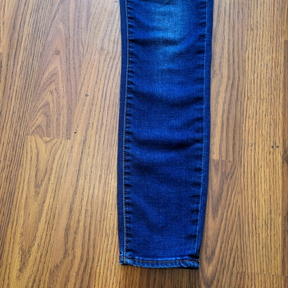 Articles Of Society Womens Dark Wash Denim Jeans 25" Waist Stretch Low Rise - Picture 4 of 12